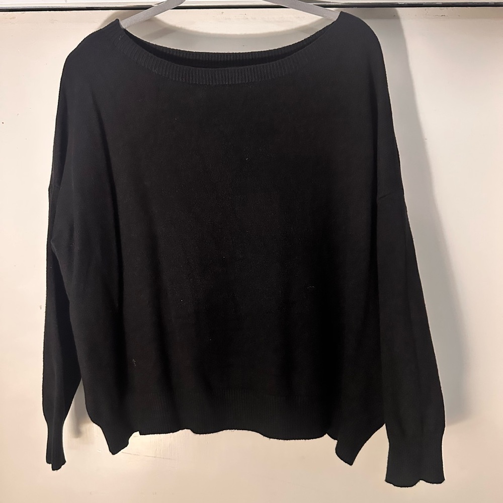Black Oversized Sweater